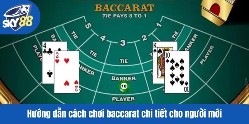 Hướng dẫn cách chơi baccarat chi tiết cho người mới