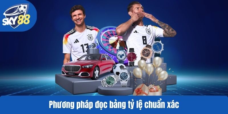 Phương pháp đọc bảng tỷ lệ chuẩn xác