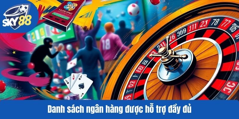 Danh sách ngân hàng được hỗ trợ đầy đủ